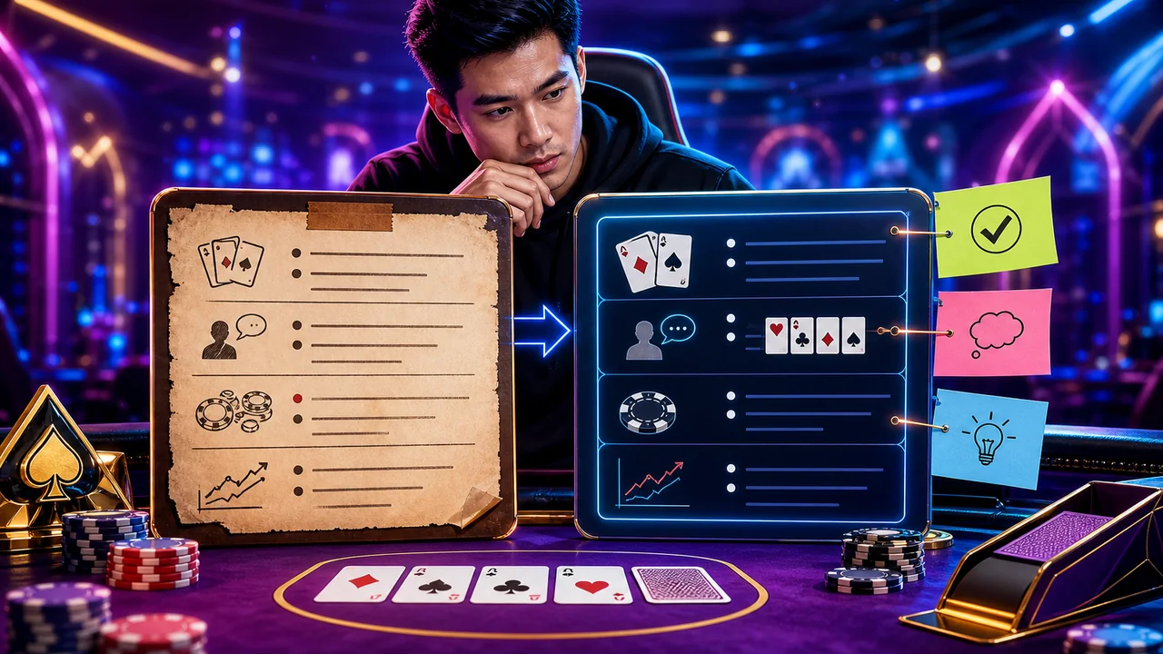 Trước khi ngồi lại bàn poker: checklist so sánh cập nhật 8KBet trước và sau khi quay lại